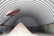Wood Chip Storage Bin Building