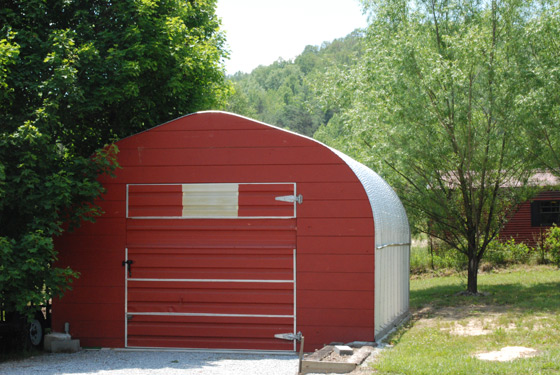 Metal Shed Building